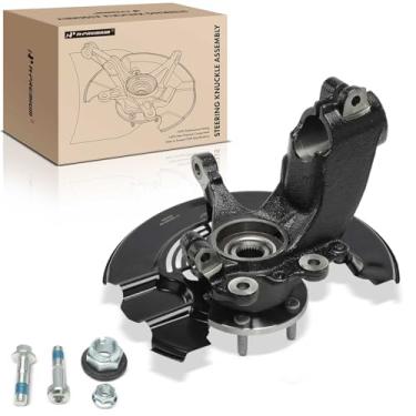 Imagem de A-Premium Junta de direção dianteira esquerda e conjunto de cubo de rolamento de roda compatível com Ford Transit Connect 2014 2015 2016 2017 2018, base de roda de 104,8 polegadas, lado do motorista