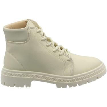 Imagem de Bota Coturno Moleca Napa Floather Zurique Confortável Feminina