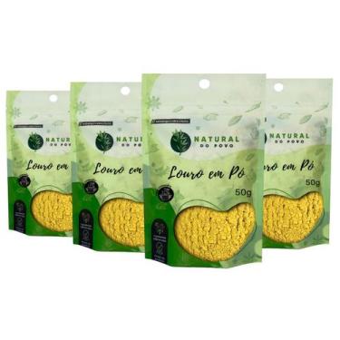 Imagem de Louro em Pó Selecionado Alta Qualidade Premium Kit 4 Pouch 50g - Rocha