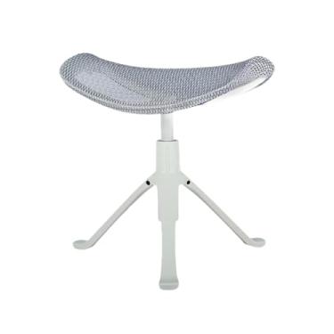 Imagem de Bothyi Sob o apoio de pé de mesa de pé, descanso de pé ergonômico ajustável 14.57inch-17.72 polegadas com 8 níveis de altura para o cargo Long Sitting, Branco