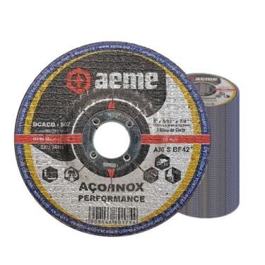 Imagem de Disco Corte e Desbaste Aeme Aço DCACD Duo 503 7X5/32X7/8 3T (177.8X4.0