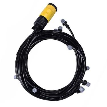 Imagem de Mangueira Climatizadora Nevoa Kit Sistema Irrigacao Jardim