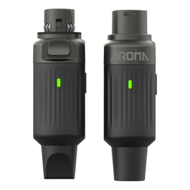 Imagem de Sistema de microfone sem fio, adaptador Mic, receptor transmissor dinâmico, 7 canais, plugue XLR, UHF ARC2