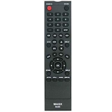 Imagem de Controle remoto substituído NA386 NA386UD Aplicável para Magnavox TB110MW9 TB110MW9A DTV Conversor Digital para Analógico Set Top Box