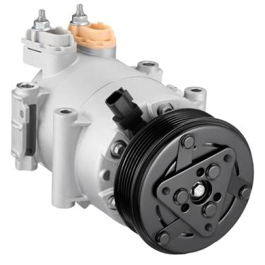 Imagem de SYKRSS AP3119D629BA Compressor A/C de ar condicionado com embreagem compatível com Ford Fiesta 2014-2019 L4 1.6L