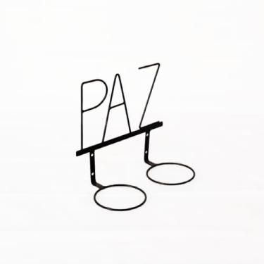 Imagem de Suporte para vaso de Planta Parede Flores com o tema Paz em Ferro