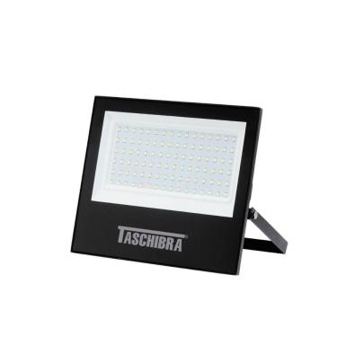 Imagem de Refletor Tr Led 100w Preto - Taschibra 3000k (amarela)
