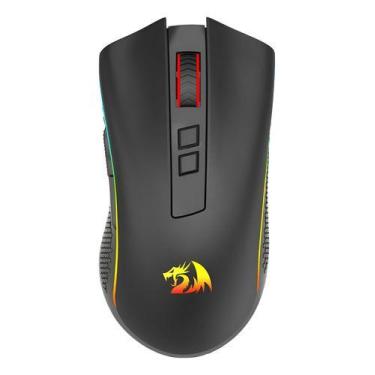Imagem de Mouse Gamer Redragon Cobra Pro M711 16000 Dpi Sem Fio Preto