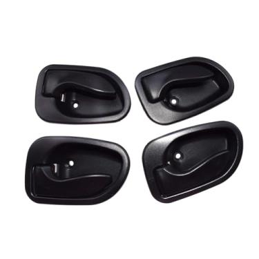 Imagem de JKAPCYJFHF Pacote com 4 maçanetas interiores 82610-22001 para Hyundai Accent 1995-1999 82620-22001-