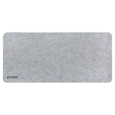 Imagem de Mousepad Gamer PcYes Desk Mat Exclusive Pro - Extra Grande: 900x420mm - Cinza - PMPEXPPG