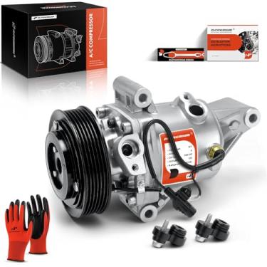 Imagem de A-Premium Compressor De Ar Condicionado Com Embreagem Compatível Suzuki Sx4 2.0L 2010-2013, Crossover 2012, Polia 6 Ranhuras