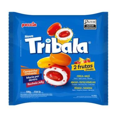 Imagem de TRIBALA 500g Pacote Escolha o sabor - Peccin, 2 FRUTAS