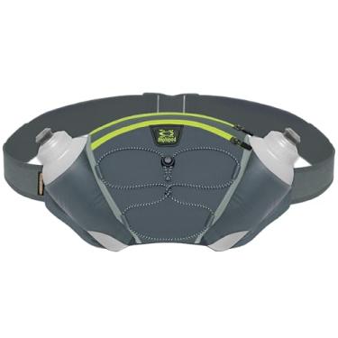 Imagem de Amphipod Profile-Lite Trail Runner Pacote de hidratação na cintura, frascos duplos de 473 ml, cinto de hidratação e solução de armazenamento para corrida de resistência, corrida, homens e mulheres