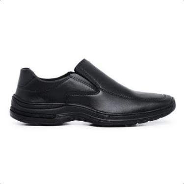 Imagem de Sapato Social Sport Fino Casual Antiestresse Confort Preto-Masculino