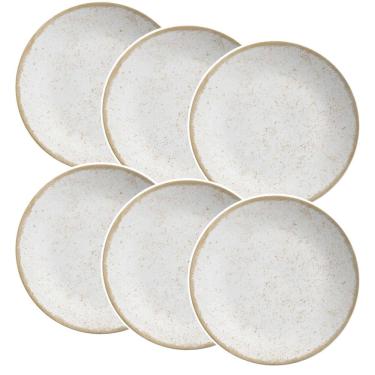 Imagem de Conjunto de 6 Pratos Raso de Cerâmica Coup Organic 29cm - Alleanza