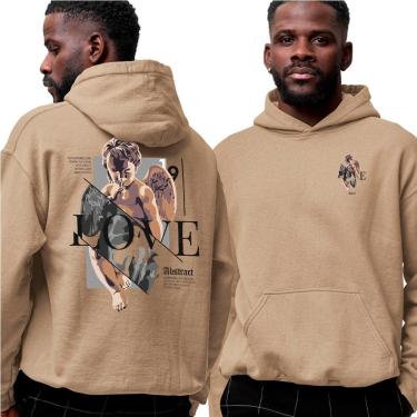 Imagem de Blusa De Frio Moletom‎ Angel Sometime Love Needs Abstract-Unissex