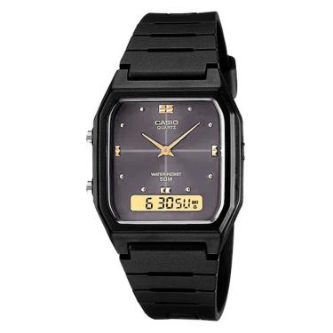 Imagem de Relógio Casio Standart Digital Resina AW-48HE-1AV-Unissex