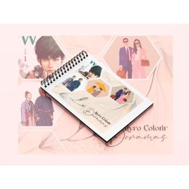 Imagem de Caderno de desenho bob gudi 24 Canetinhas ponta dupla Desenho Pintura 