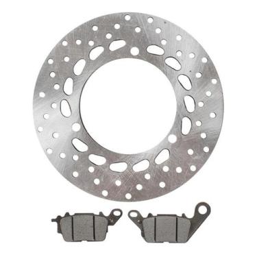 Imagem de Disco Freio Dianteiro + Pastilha Nmax 160 Yamahamod Original - Stark R