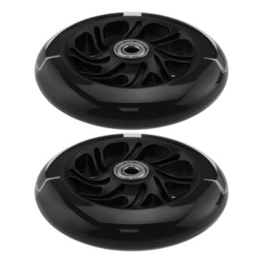 Imagem de The Lord of the Tools 1 Pair Scooter Wheels 120x24mm Children Scooter LED Wheels with Bearings Scooter Flashing Wheels for Two-Wheel Mini Scooters Children Scooters