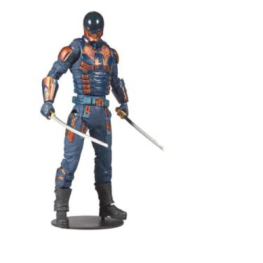 Imagem de McFarlane Toys Figura De Ação 7" Do Dc Multiverse Bloodsport (Esquadrão Suicida) Com Peça Tubarão-Rei E Acessórios