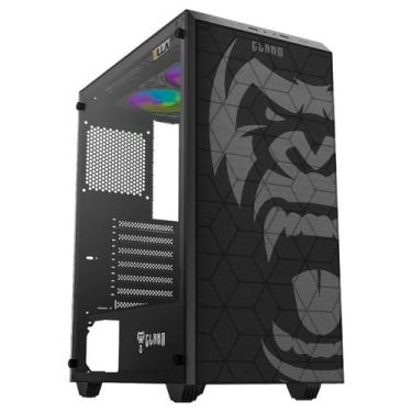 Imagem de Gabinete Gamer Zilla Clanm Mid Tower Vidro Temperado ATX