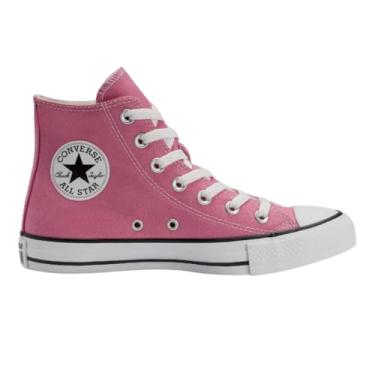 Imagem de Tênis Converse All Star Chuck Taylor Cano Alto Rosa CT04190079 Original (ROSA, BR, Adulto, Numérico, 38)