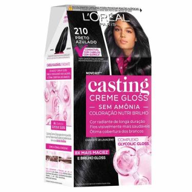 Imagem de Coloração Casting Creme Gloss L'Oréal Paris, 210 Preto Azulado