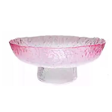 Imagem de Bandeja de frutas de vidro - tigela criativa para servir lanches e doces, bandeja de frutas secas e sobremesas, cesta de frutas para decoração de mesa de café