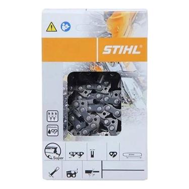Imagem de Kit 2 Correntes Motosserra Stihl Ms180 25 Dentes Sabre 35cm