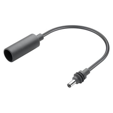 Imagem de GINTOOYUN Starlink Mini cabo de alimentação CC DC5521 adaptador fêmea para macho conector barril impermeável para uso externo para Starlink Mini, suporta entrada PD 100W 20V/5A