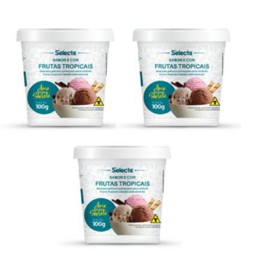 Imagem de 03 Base Sabor Fabricação Sorvetes Geladinhos Vários Sabores Alto Rendi