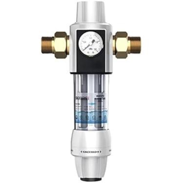 Imagem de Filtro De Água Para Casa Inteira - Filtro De Sedimentos, Filtro De Água Para Pia, Precisão De Filtração De 40-60 Mícrons, Sistema De Filtro De Água Para Casa Inteira, 3/4" Male Thread