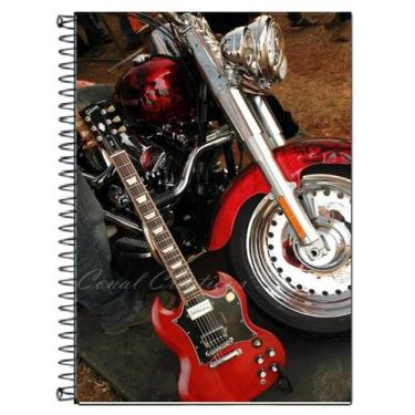 Imagem de Caderno de Música, 130 folhas, Pautado, 12 pentagramas, sem claves - C