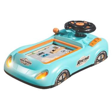 Imagem de TTETTZ Volante de brinquedo, jogo de corrida de carro, simulado, educativo para crianças, brincadeira de faz de conta, presente de aniversário para crianças,