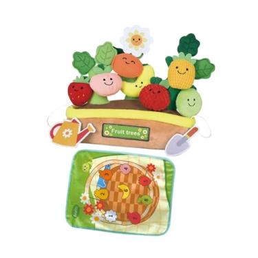 Imagem de Dynwave Brinquedos sensoriais para bebês, brinquedos para separar alimentos removíveis, brinquedo portátil para aprendizagem de habilidades motoras finas para