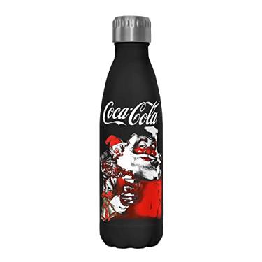 Imagem de Coca-Cola Garrafa de água de aço inoxidável Polar Cold 482 ml, 482 ml, multicolorida