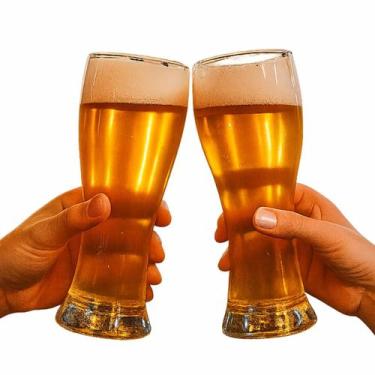 Imagem de Kit 6 Copos Crystal 300ml Vidro Tipo Cristal Resistente - ORIGINAL