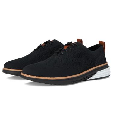 Imagem de Cole Haan Sapato Oxford masculino Grand Hurrion Stitchlite Wingtip, Preto/Ch Britânico, 41