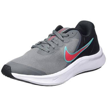 Imagem de Nike Tênis masculino moderno, Cinza fumê preto/vermelho sirene, 15