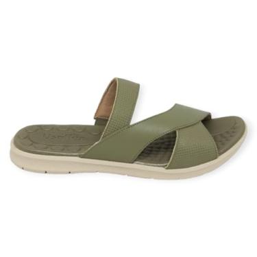 Imagem de Tamanco em Couro Usaflex AF0316 - Verde - 39