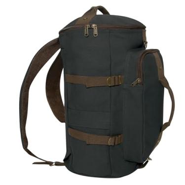 Imagem de Rothco 21728 Bolsa de lona conversível/mochila - 48 centímetros Cor: cinza carvão/marrom