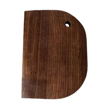 Imagem de Baoblaze Cortador de, raspador de massa, tigela, raspador para assar, separador de pão de madeira, picador compacto, cortador de bolo, pizza para bolo,