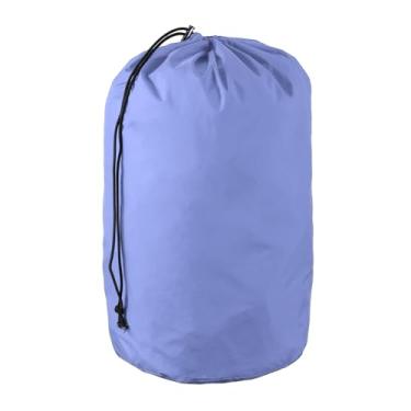 Imagem de YELARXI Saco de dormir, saco de dormir, impermeável, para uso externo, ultraleve, portátil, bolsa de armazenamento com cordão - adequado para (amortecimento/mochilão/viagem/caminhada) 20 x 43 cm e