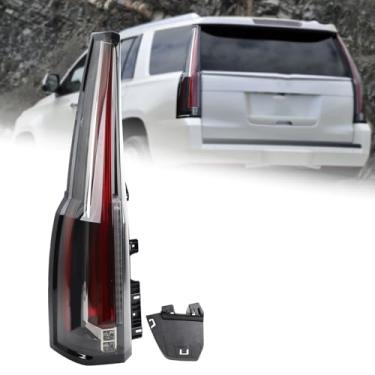Imagem de Duolctrams Conjunto de lâmpada traseira de luz traseira compatível com Cadillac Escalade 2015-2020 lado esquerdo do motorista 84214003 GM2800277