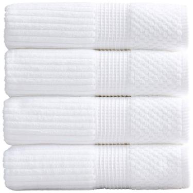 Imagem de Kit Toalhas de Banho em 100% Algodão, Supermacias e Absorventes com 4 Peças Spa, Hotel e Academia, Springtree Home