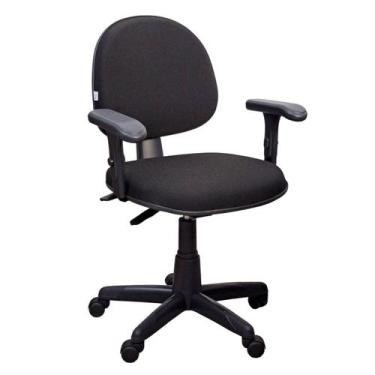 Imagem de Cadeira Giratória De Escritório Executiva Ergonômica Com Braço Reguláv