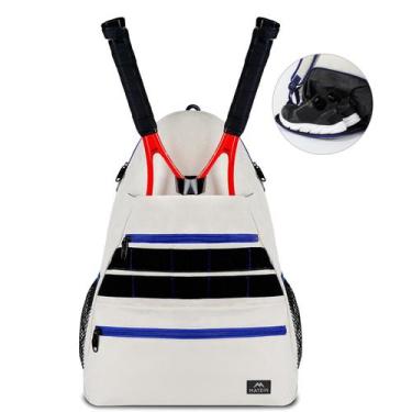 Imagem de Bolsa de raquete de tênis MATEIN de grande resistência à água para mul