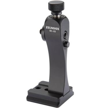 Imagem de Adaptador de tripé binocular Zelnoox Arca Rail Quick Release