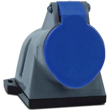 Imagem de Tomada De Sobrepor 2p+t 16a 220-240v - S3006 - Steck Tom Sob.2p+t16a 220-240v 6h S-3006 Steck